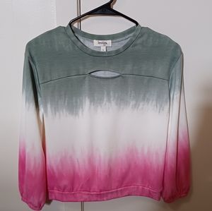 Girls Large long sleeve top